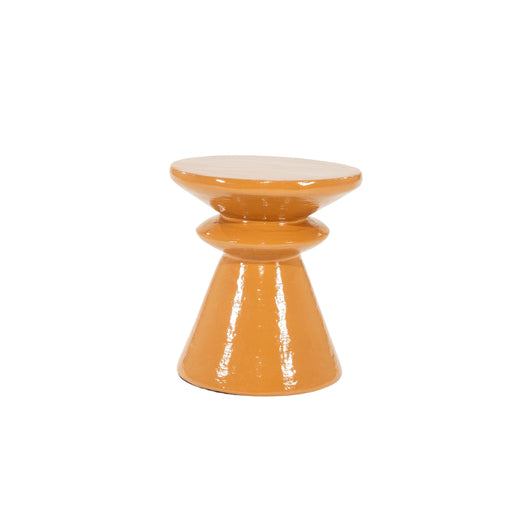 By-Boo Ronde Bijzettafel Circolo 40cm - Terracotta - ThatLyfeStyle