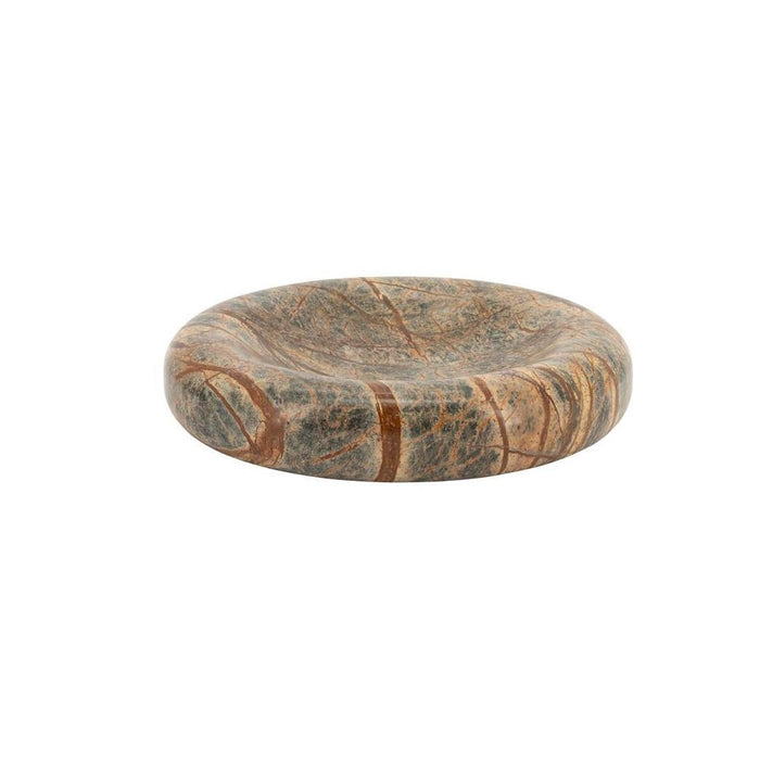 By-Boo Schaal Donut Marmer, 25cm - Bruin