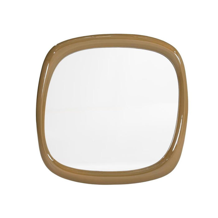 By-Boo Organische Spiegel Glyde High gloss, 80 x 80cm - Groen