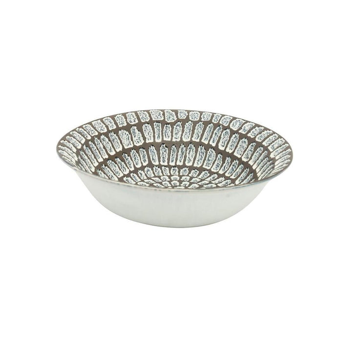 By-Boo Schaal Isoko Geglazuurd aardewerk, 33cm - Bruin