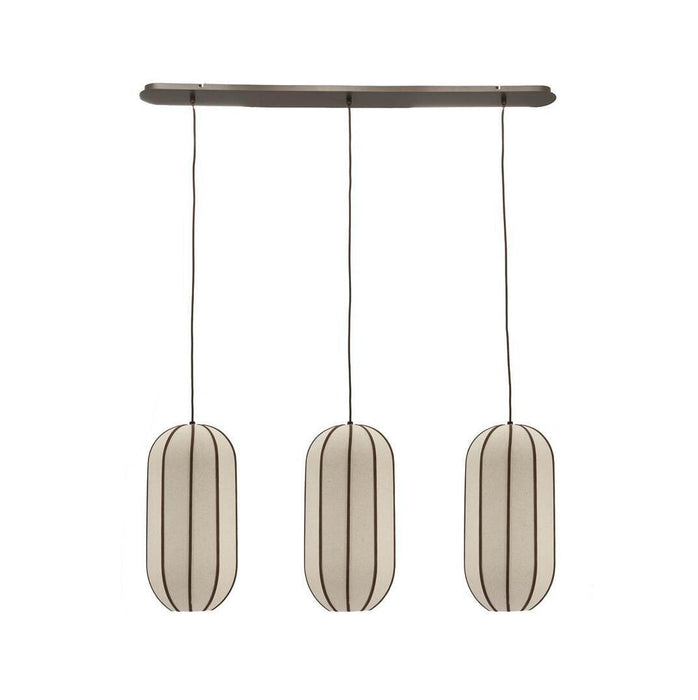 By-Boo Hanglamp Cluster 3-lamps, Linnen - Natuurlijk