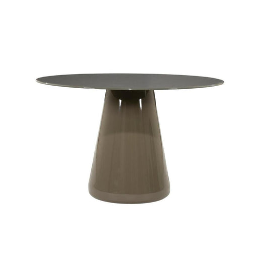 By-Boo Ronde Eettafel Meadow High gloss, 120cm - Groen