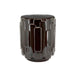 By-Boo Ronde Bijzettafel Geary Geglazuurd aardewerk, 37cm - Bruin