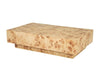 By-Boo Salontafel Dean MDF en populierenfineer, 117 x 70cm - Bruin