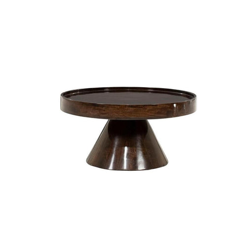 By-Boo Ronde Salontafel Eclat Mangohout, 70cm - Bruin