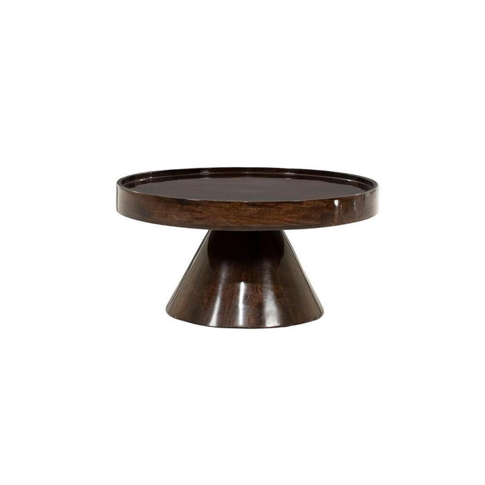 By-Boo Ronde Salontafel Eclat Mangohout, 70cm - Bruin