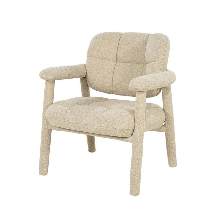 By-Boo Fauteuil Knox Bouclé - Taupe