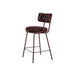 By-Boo Barstoel Vie Geweven stof (zithoogte 66cm) - Pruim