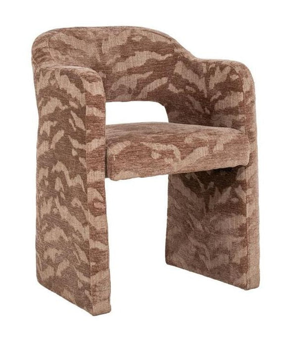 By-Boo Eetkamerstoel Salon Geweven stof - Taupe
