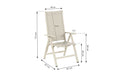Royal Club Full Alu Recliner loft-beige