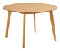 Bendt Ronde Eettafel Torkil 120cm - Naturel