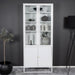 Nohr Vitrinekast Shaune 190 x 80cm - Wit