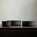 Ethnicraft Schaal Chopped Mahoniehout, Set van 3 stuks - Zwart - Rond - ThatLyfeStyle