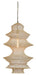 Light & Living Hanglamp Nakisha 82cm - Zand
