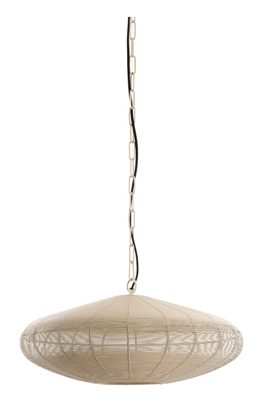 Light & Living Hanglamp Bahoto 51cm - Mat Crème