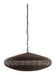 Light & Living Hanglamp Bahoto 51cm - Mat Donkerbruin