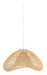 Light & Living Hanglamp Janzur Rotan, 53cm - Terra