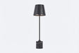 Moderne tafellamp zwart 37cm incl. LED dimbaar IP54 oplaadbaar - Topi