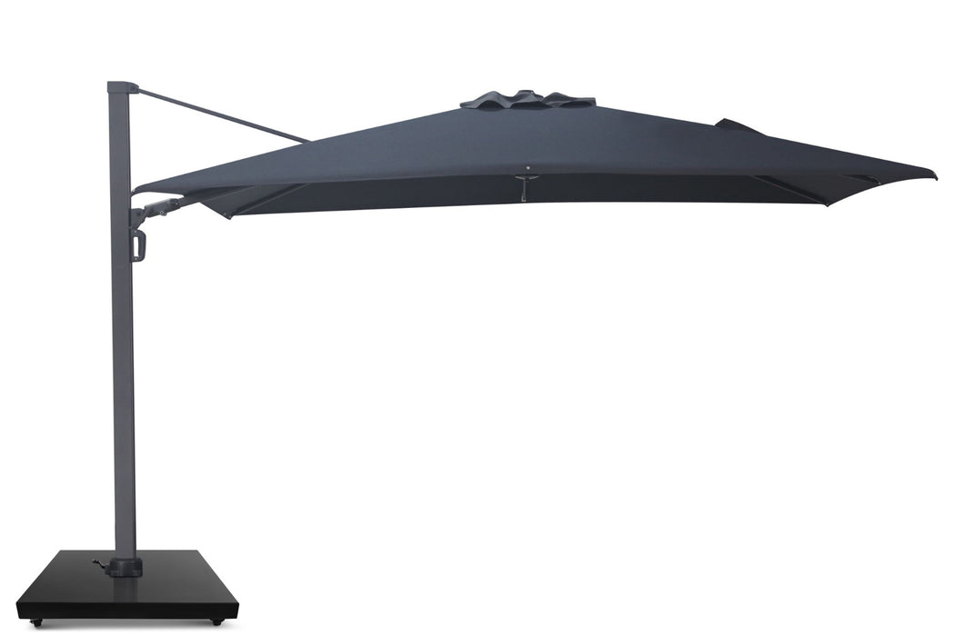 Camello Luna zweefparasol 2.6x3.5m Graphite (excl. voet)