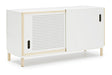 Normann Copenhagen Dressoir Kabino Essen & Metaal, 114cm - Wit