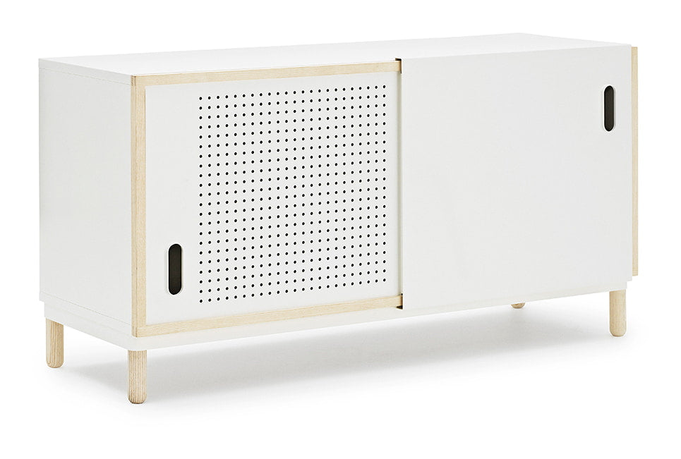 Normann Copenhagen Dressoir Kabino Essen & Metaal, 114cm - Wit