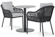 Coco Puerto/Como 70 cm dining tuinset 3-delig