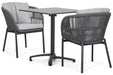 Lifestyle Monaco/Marano 70x70 cm dining tuinset 3-delig - 25925