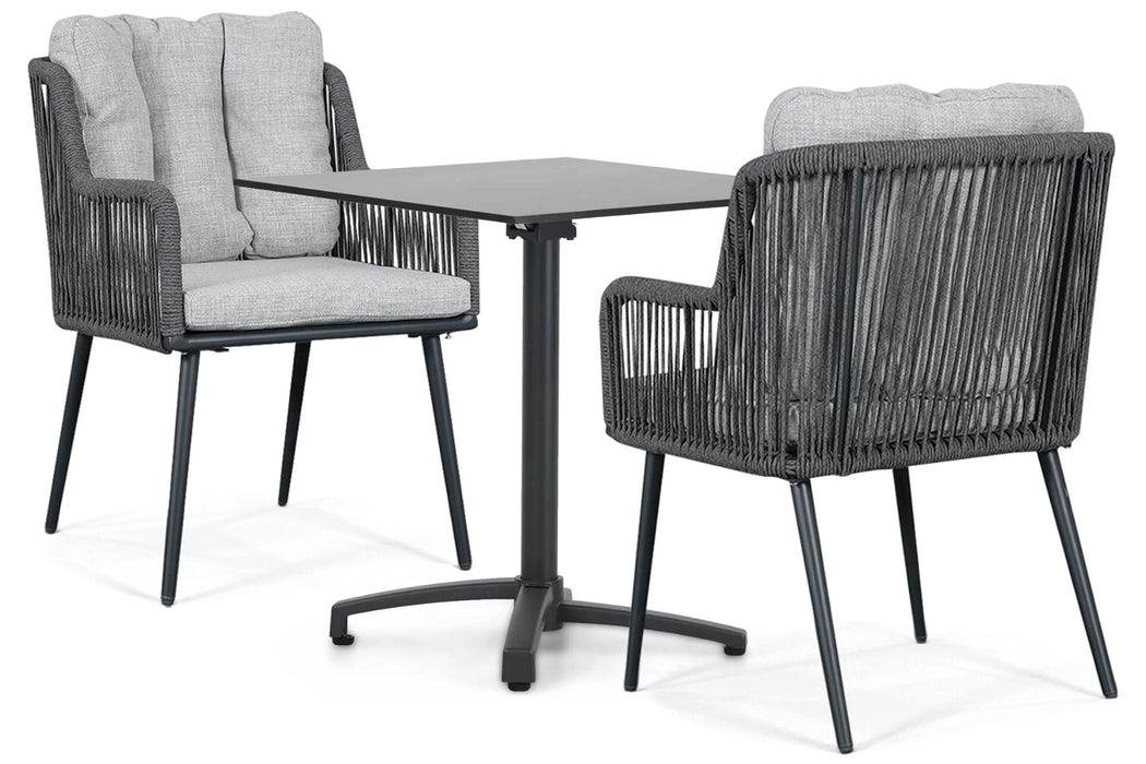 Lifestyle Tivoli/Marano 70x70 cm dining tuinset 3-delig