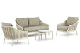 Apple Bee Milou/Ibiza 50/70 cm stoel-bank loungeset 5-delig - 23338