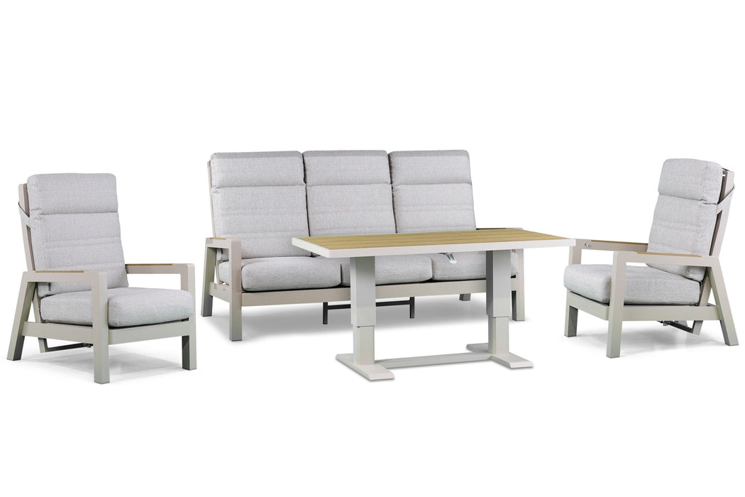 Lifestyle Evora stoel-bank loungeset 4-delig