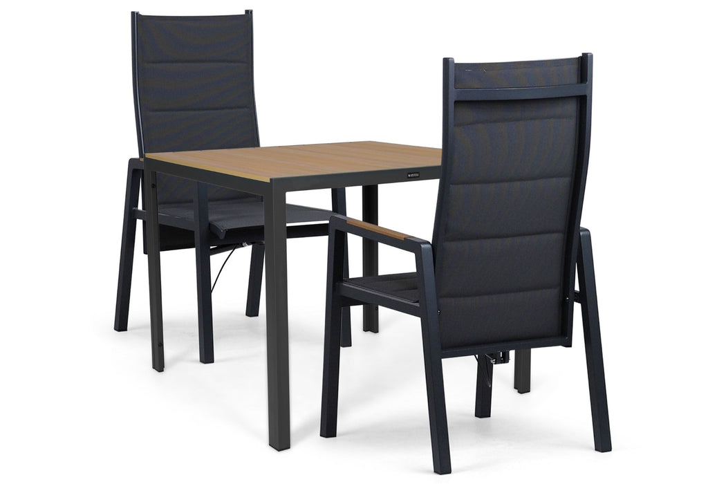 Lifestyle Essence/Creta 90x90 cm dining tuinset 3-delig - 25770