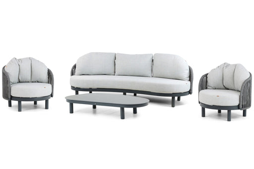 Santika Nanda stoel-bank loungeset 4-delig - 23155