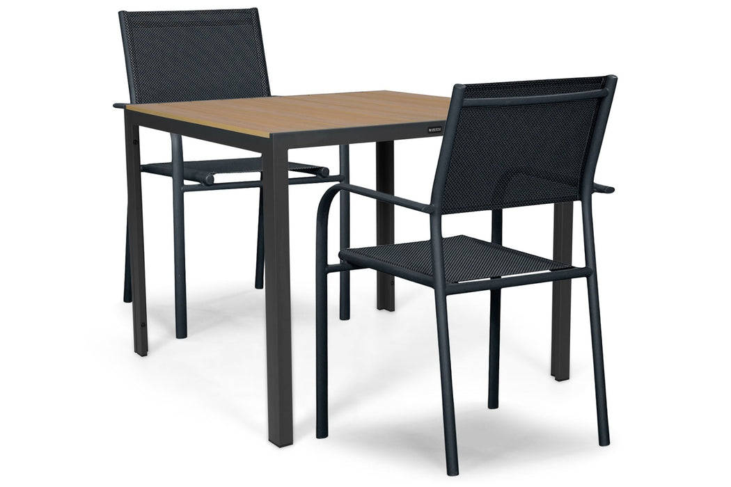Presto Brentino/Creta 90x90 cm dining tuinset 3-delig