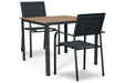 Presto Brentino/Creta 90x90 cm dining tuinset 3-delig