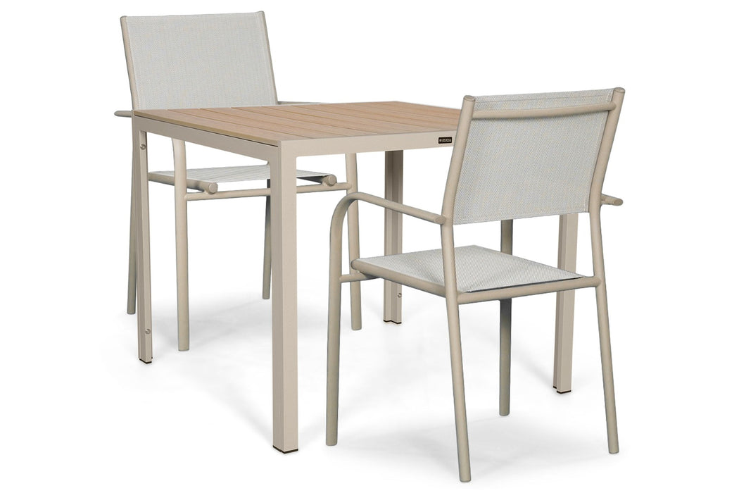 Presto Brentino/Creta 90x90 cm dining tuinset 3-delig - 26949