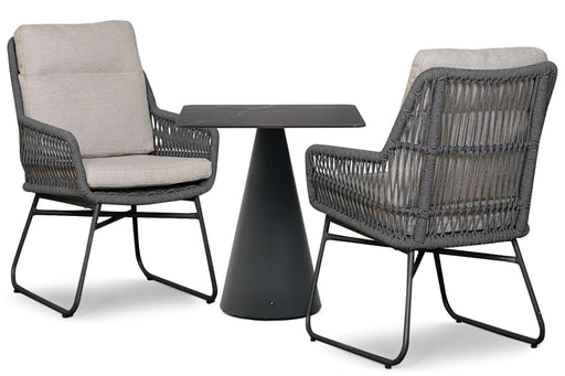 Lifestyle Vicente/Serino 70x70 cm dining tuinset 3-delig