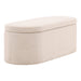 Nohr Poef 'Signilda' 130cm, kleur Off White - ThatLyfeStyle