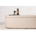 Nohr Poef 'Signilda' 130cm, kleur Off White - ThatLyfeStyle