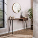 LifestyleFurn Sidetable/Kaptafel Alania Acaciahout, 120cm - Massief acacia bruin - ThatLyfeStyle