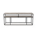 Stalux Side-table Teun - zwart / beton