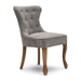 Rivièra Maison Eetkamerstoel George Chenille Jacquard - Bright Taupe - ThatLyfeStyle
