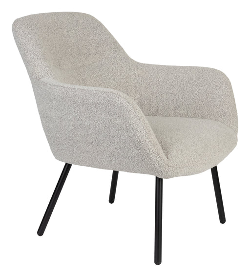 ZILT Fauteuil Tristan Bouclé - Beige - ThatLyfeStyle