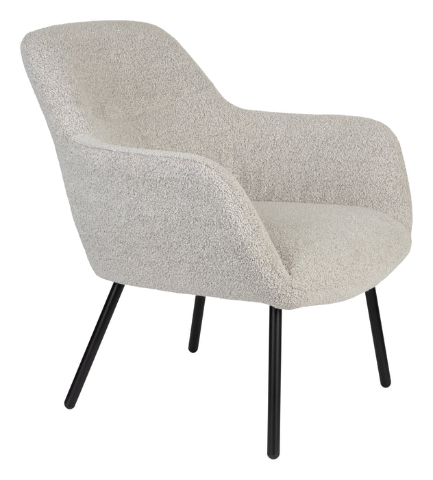 ZILT Fauteuil Tristan Bouclé - Beige - ThatLyfeStyle