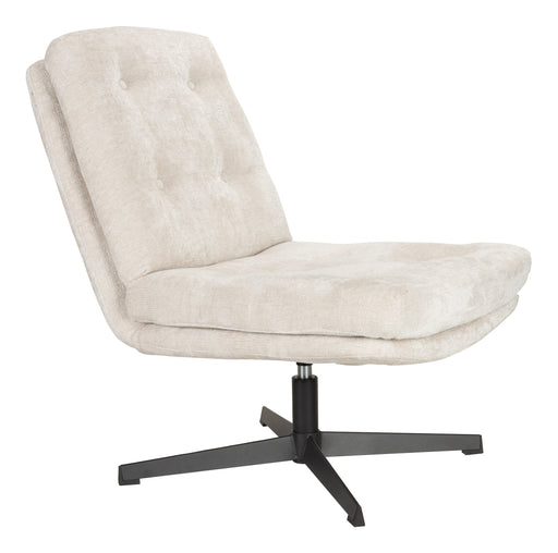 ZILT Draaifauteuil Kawana Chenille - Off White