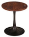 Tom Tailor Bijzettafel Chaz Mangohout, 40cm - Bruin - Rond