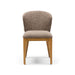 Rivièra Maison Eetkamerstoel Savoy Rich Tweed & Rubberhout - Mochaccino Brown
