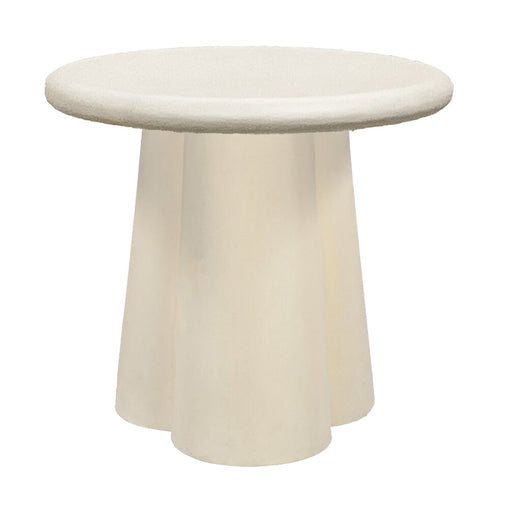 Sohome Ronde Bijzettafel Scottie Beton, 50cm - Beige