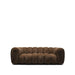 Rivièra Maison 3,5-zits Bank Vicenza Chenille, 240cm - Hazelnut