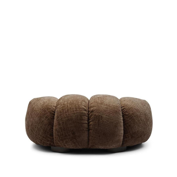 Rivièra Maison Hocker Vicenza Chenille - Hazelnut