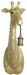 Light & Living Wandlamp Giraffe - Goud